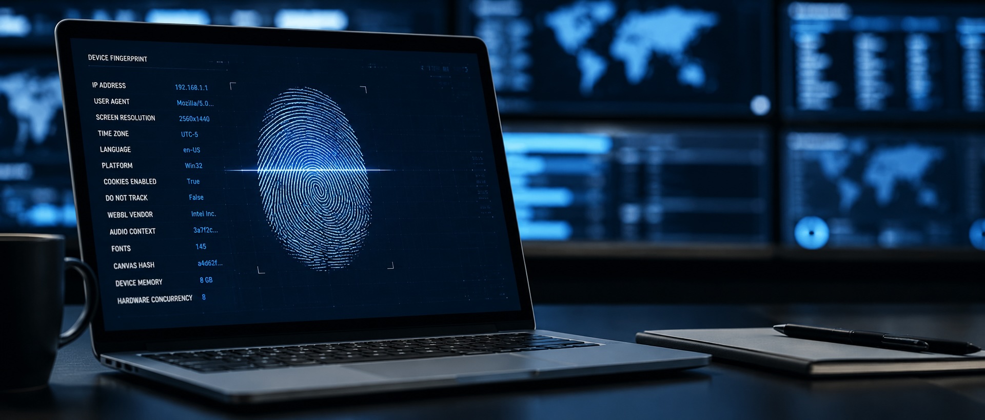 Browser Fingerprint - Unique browser fingerprint