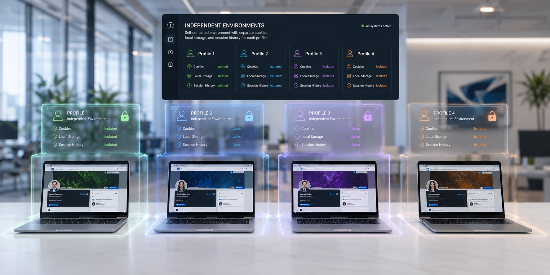 Independent Environment - Self-contained environment